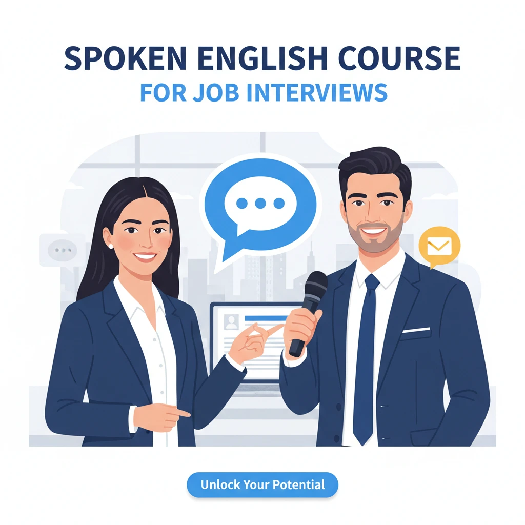 Spoken English Course for Job Interviews (Complete Guide + Practice Tips)
