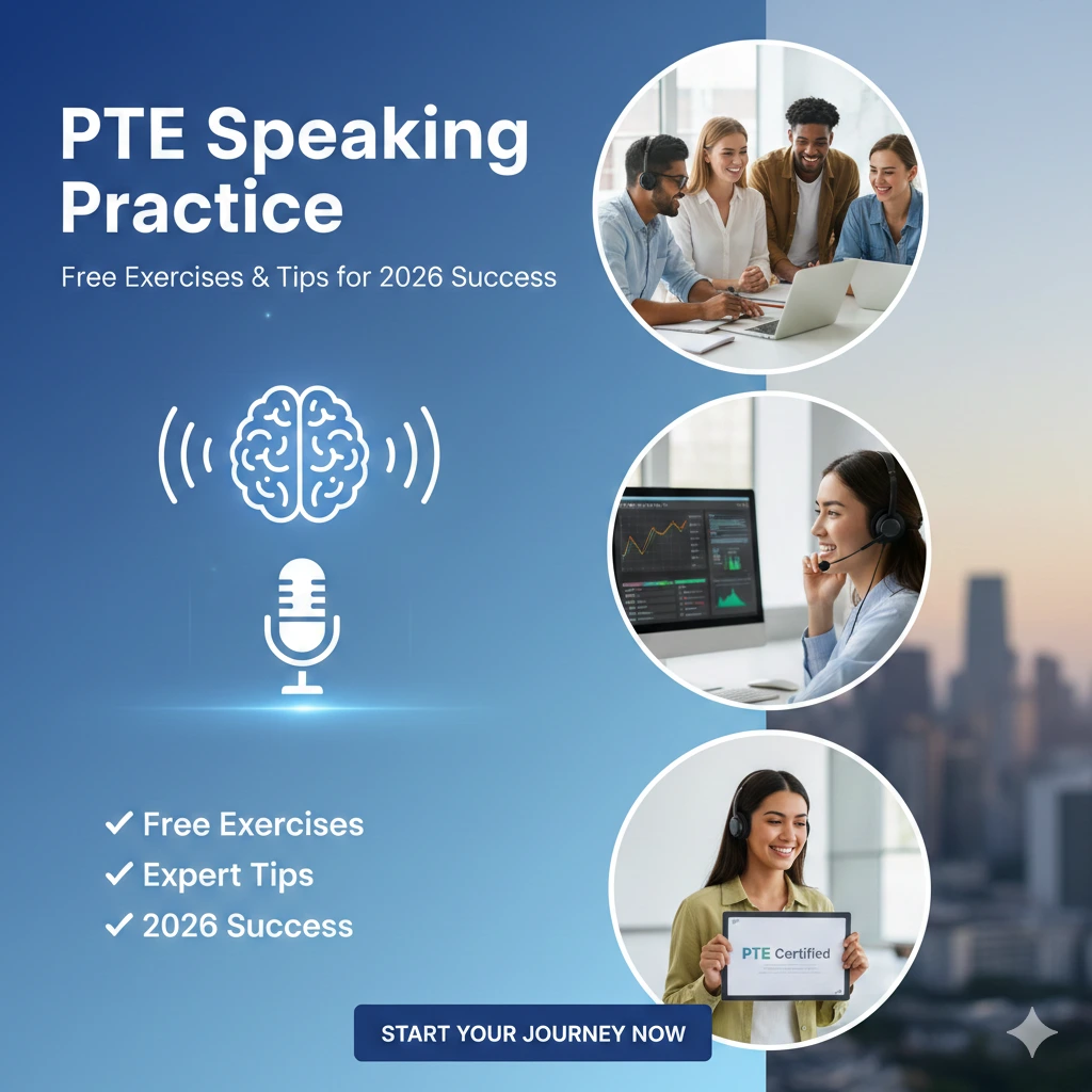 PTE Speaking Practice: Free Exercises & Tips for 2026 Success