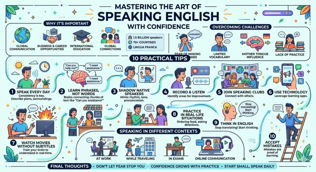 10 Tips for Speaking English with Confidence