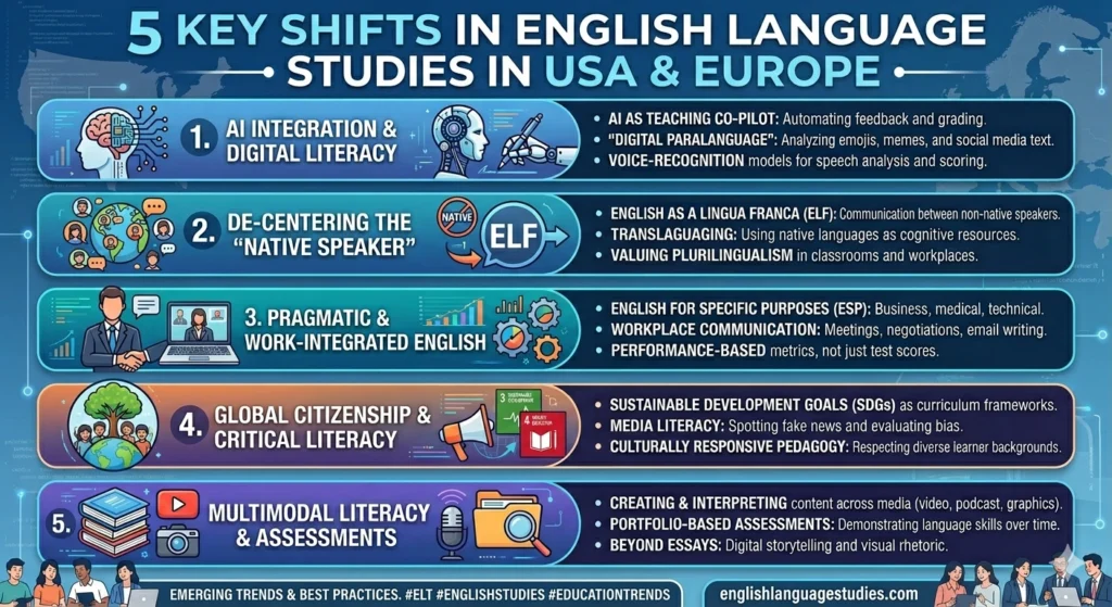 5 English Language Teaching Trends in USA & Europe