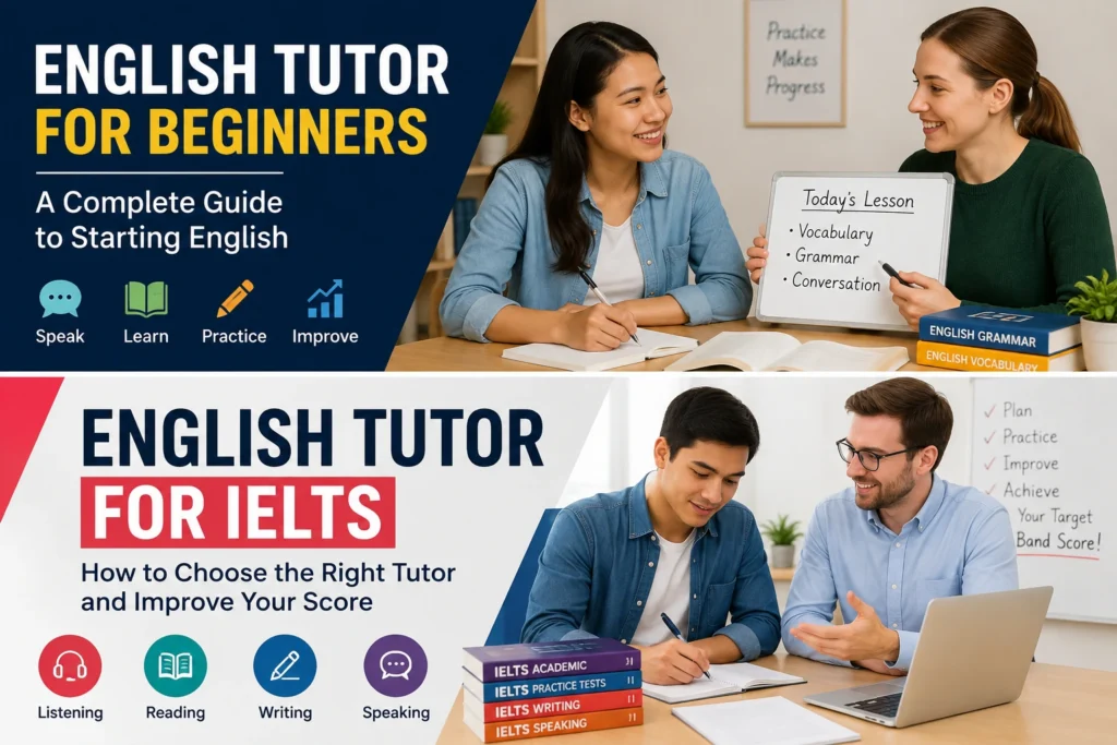 English Tutor for IELTS: How to Choose the Right Tutor & Improve Your Score