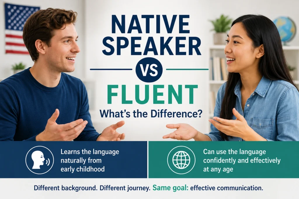 Native Speaker vs Fluent: What's the Difference?